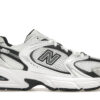 New Balance 530 White Silver Metallic Black MR530LB - Phonecase4u photo 1