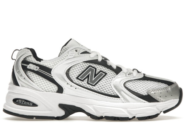 New Balance 530 White Silver Metallic Black MR530LB - Phonecase4u photo 1