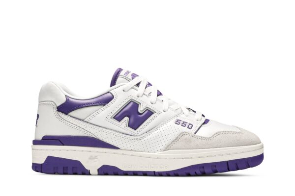 New Balance 550 White Purple BB550WR1 - Phonecase4u photo 1