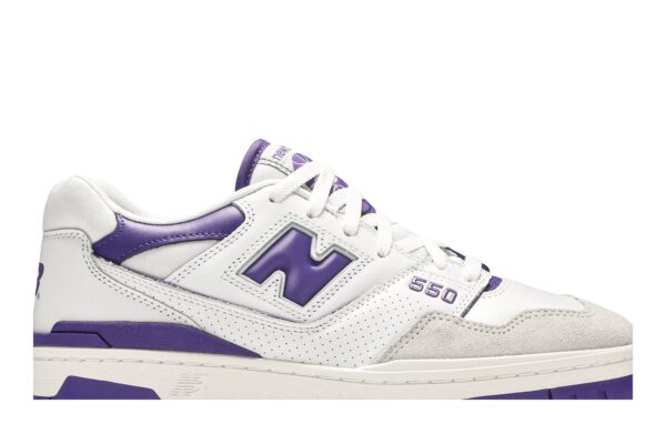 New Balance 550 White Purple BB550WR1 - Phonecase4u photo 2