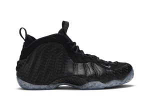 Nike Air Foamposite One All-Over Swoosh Black CV0369-001 - Phonecase4u photo 1