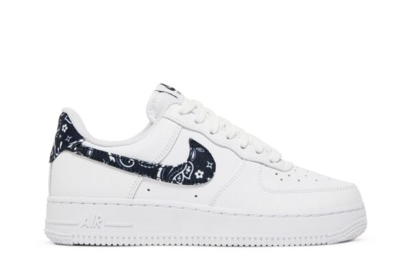 Nike Air Force 1 Low '07 Essential White Black Paisley (Women's) DH4406-101 - Phonecase4u photo 1