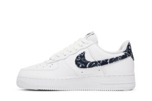 Nike Air Force 1 Low '07 Essential White Black Paisley (Women's) DH4406-101 - Phonecase4u photo 3