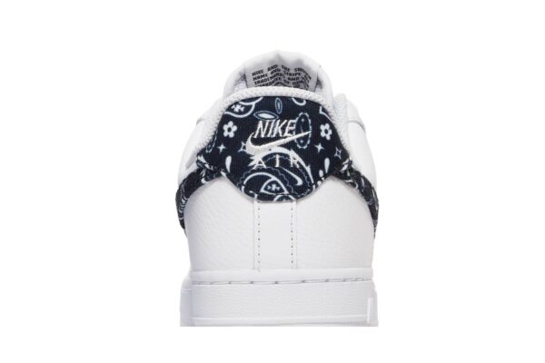 Nike Air Force 1 Low '07 Essential White Black Paisley (Women's) DH4406-101 - Phonecase4u photo 7