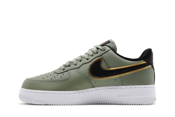 Nike Air Force 1 Low '07 LV8 Double Swoosh Olive Gold Black DA8481-300 - Phonecase4u photo 3