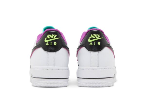 Nike Air Force 1 Low '07 LV8 Just Do It! White Vivid Purple (GS) DX3933-100 - Phonecase4u photo 6