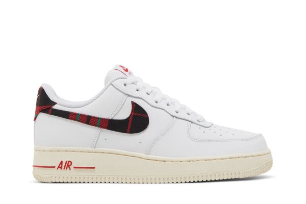 Nike Air Force 1 Low '07 LV8 Tartan Plaid White University Red DV0789-100 - Phonecase4u photo 1