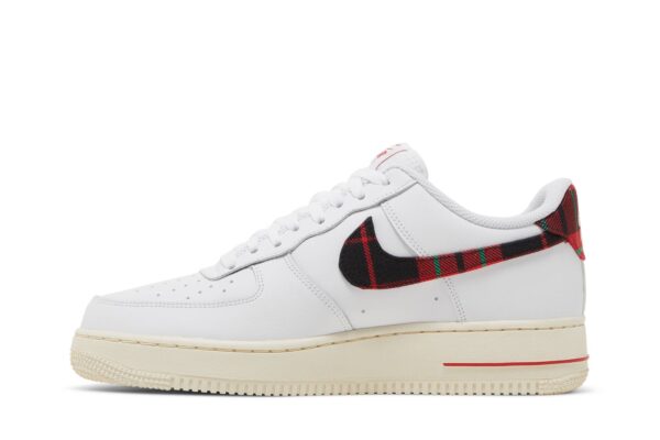 Nike Air Force 1 Low '07 LV8 Tartan Plaid White University Red DV0789-100 - Phonecase4u photo 3
