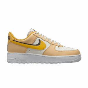 Nike Air Force 1 Low '07 LX '82 Double Swoosh Sail Yellow Ochre (Women's) DX6065-171 - Phonecase4u photo 1