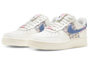 Nike Air Force 1 Low '07 LX Denim Swoosh Boucle (Women's) FJ7740-141 - Phonecase4u photo 1