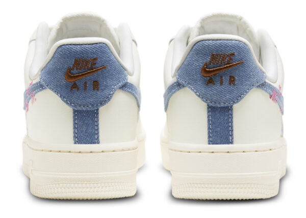 Nike Air Force 1 Low '07 LX Denim Swoosh Boucle (Women's) FJ7740-141 - Phonecase4u photo 4