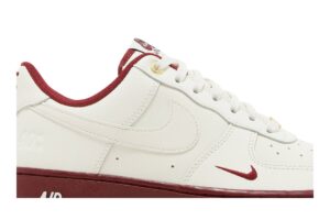 Nike Air Force 1 Low '07 SE 40th Anniversary Edition Sail Team Red (Women's) DQ7582-100 - Phonecase4u photo 2