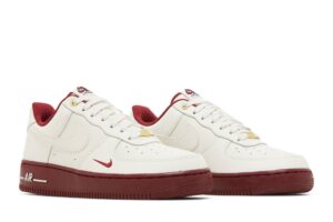 Nike Air Force 1 Low '07 SE 40th Anniversary Edition Sail Team Red (Women's) DQ7582-100 - Phonecase4u photo 8