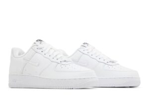 Nike Air Force 1 Low '07 SE Just Do It Triple White (Women's) FB8251-100 - Phonecase4u photo 8