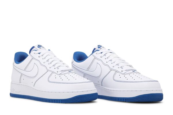 Nike Air Force 1 Low '07 White Game Royal CV1724-101 - Phonecase4u photo 8