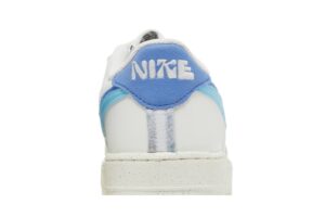 Nike Air Force 1 Low 82 Double Swoosh White Medium Blue (GS) DQ0359-100 - Phonecase4u photo 7