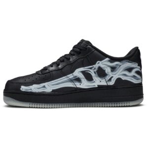 Nike Air Force 1 Low Black Skeleton Halloween (2019) BQ7541-001 - Phonecase4u photo 3