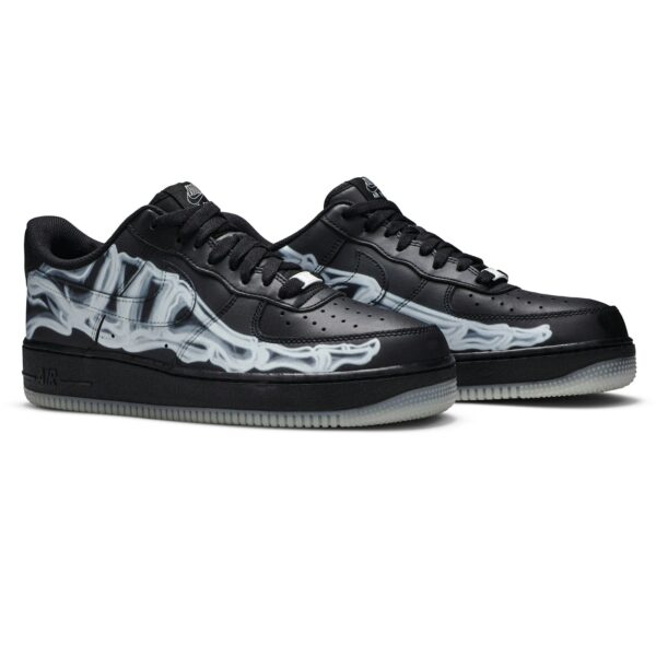 Nike Air Force 1 Low Black Skeleton Halloween (2019) BQ7541-001 - Phonecase4u photo 8