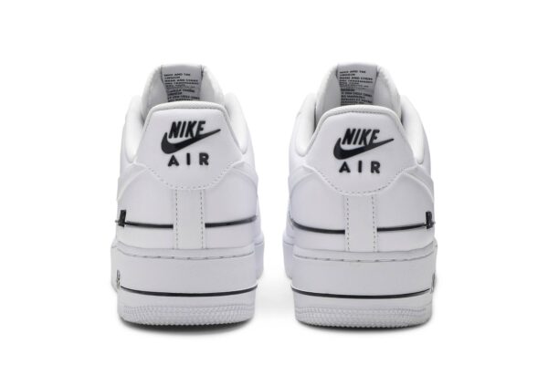 Nike Air Force 1 Low Double Air Low White Black CJ1379-100 - Phonecase4u photo 6
