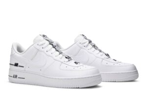 Nike Air Force 1 Low Double Air Low White Black CJ1379-100 - Phonecase4u photo 8