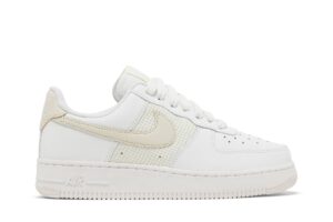 Nike Air Force 1 Low Essential Cross Stitch Summit White Fossil (Women's) DJ9945-100 - Phonecase4u photo 1