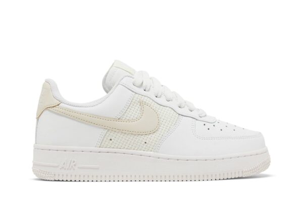 Nike Air Force 1 Low Essential Cross Stitch Summit White Fossil (Women's) DJ9945-100 - Phonecase4u photo 1