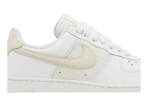 Nike Air Force 1 Low Essential Cross Stitch Summit White Fossil (Women's) DJ9945-100 - Phonecase4u photo 2