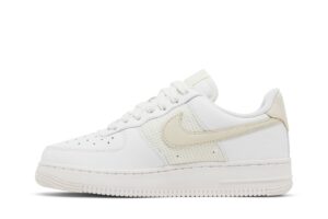 Nike Air Force 1 Low Essential Cross Stitch Summit White Fossil (Women's) DJ9945-100 - Phonecase4u photo 3