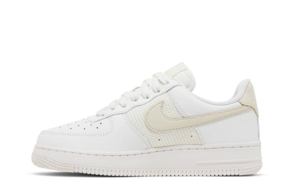 Nike Air Force 1 Low Essential Cross Stitch Summit White Fossil (Women's) DJ9945-100 - Phonecase4u photo 3