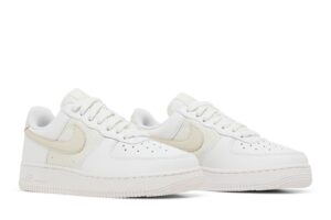Nike Air Force 1 Low Essential Cross Stitch Summit White Fossil (Women's) DJ9945-100 - Phonecase4u photo 8