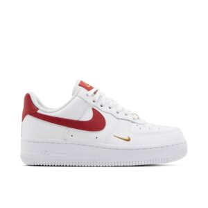 Nike Air Force 1 Low Essential Gym Red Mini Swoosh (Women's) CZ0270-104 - Phonecase4u photo 1