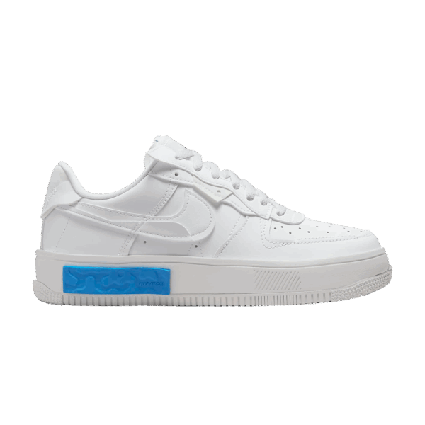 Nike Air Force 1 Low Fontanka Triple White Multi Color Swoosh (Women's) DH1290-101 - Phonecase4u photo 1