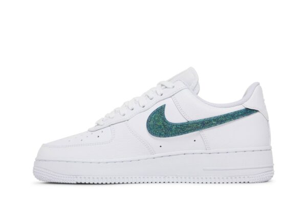 Nike Air Force 1 Low Glitter Swoosh Green (Women's) DH4407-100 - Phonecase4u photo 3