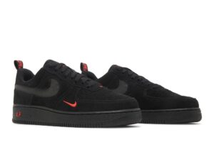 Nike Air Force 1 Low Multi-Swoosh Black Crimson DZ4514-001 - Phonecase4u photo 8