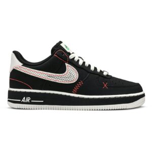 Nike Air Force 1 Low Schematic Black White Bright Crimson CU6646-001 - Phonecase4u photo 1