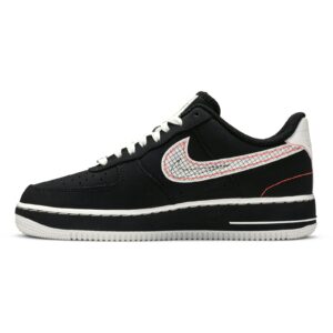 Nike Air Force 1 Low Schematic Black White Bright Crimson CU6646-001 - Phonecase4u photo 3