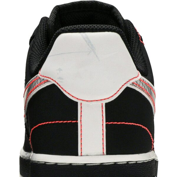 Nike Air Force 1 Low Schematic Black White Bright Crimson CU6646-001 - Phonecase4u photo 7