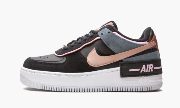 Nike Air Force 1 Low Shadow Black Light Arctic Pink Claystone Red (Women's) CU5315-001 - Phonecase4u photo 3