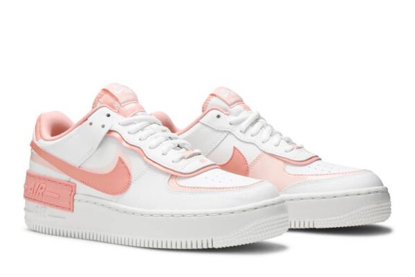 Nike Air Force 1 Low Shadow White Coral Pink (Women's) CJ1641-101 - Phonecase4u photo 8