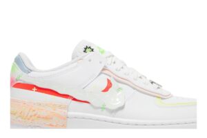 Nike Air Force 1 Low Shadow White Pink Orange (Women's) DV1364-111 - Phonecase4u photo 2