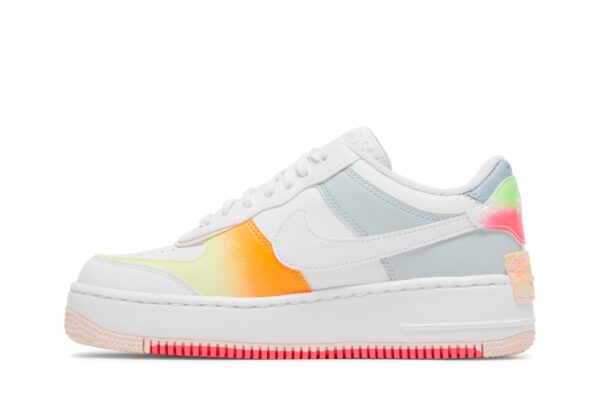 Nike Air Force 1 Low Shadow White Pink Orange (Women's) DV1364-111 - Phonecase4u photo 3