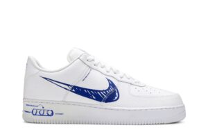 Nike Air Force 1 Low Sketch White Royal CW7581-100 - Phonecase4u photo 1