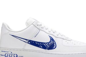 Nike Air Force 1 Low Sketch White Royal CW7581-100 - Phonecase4u photo 2