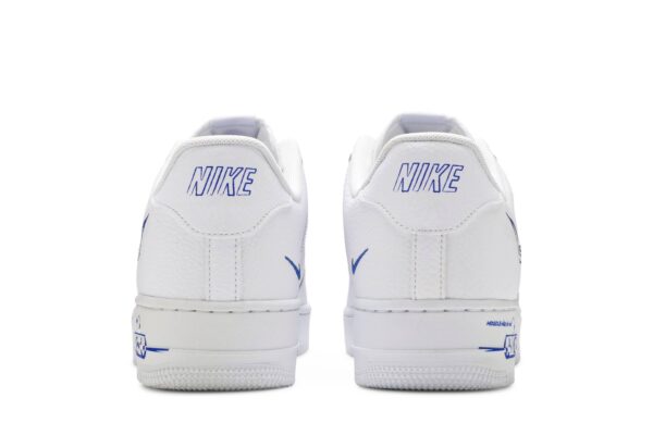 Nike Air Force 1 Low Sketch White Royal CW7581-100 - Phonecase4u photo 6
