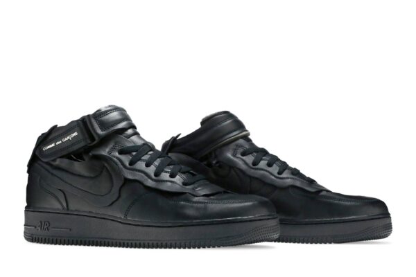 Nike Air Force 1 Mid Comme des Garcons Black DC3601-001 - Phonecase4u photo 8