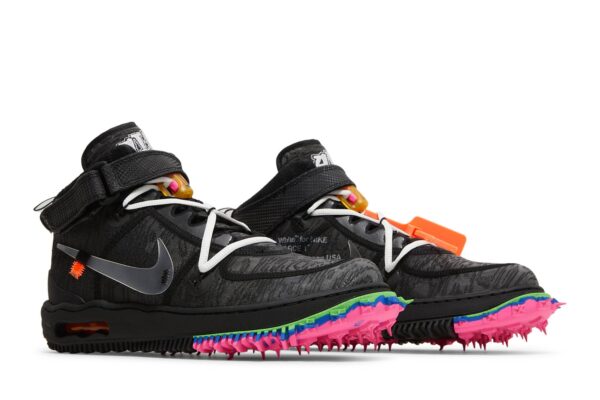 Nike Air Force 1 Mid Off-White Black DO6290-001 - Phonecase4u photo 8