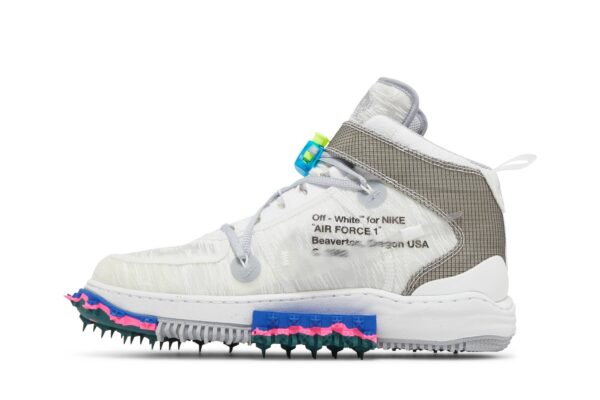 Nike Air Force 1 Mid Off-White White DO6290-100 - Phonecase4u photo 3