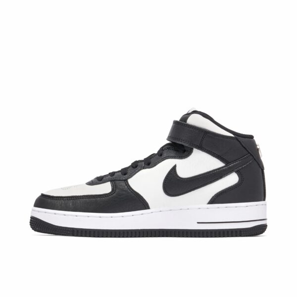 Nike Air Force 1 Mid Stussy Light Bone Black DJ7840-002 - Phonecase4u photo 2