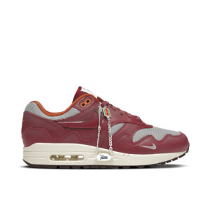 Nike Air Max 1 Patta Waves Rush Maroon (with Bracelet) DO9549-001 - Phonecase4u photo 1