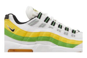 Nike Air Max 95 Essential White Green Apple Tour Yellow DQ3429-100 - Phonecase4u photo 2